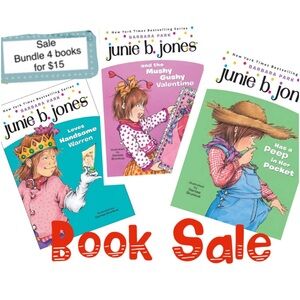 SALE 4 for $15 - Junie B Jones Set